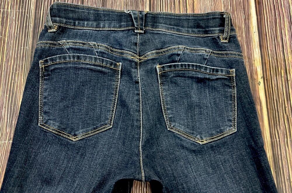 💋 Democracy Dark Jeans Ab Technology Bootcut Women’s Size 2 Stretch